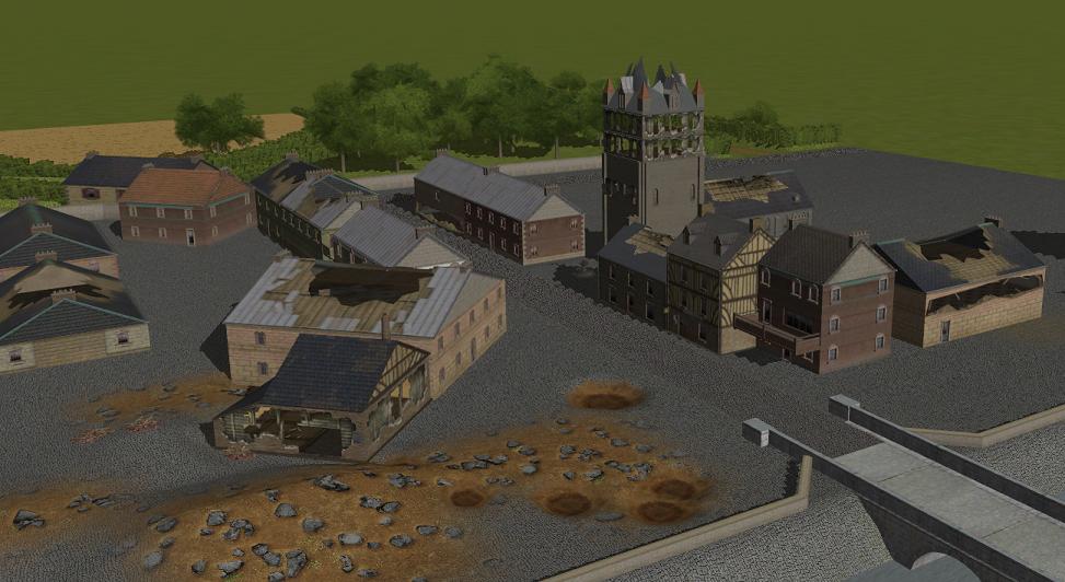 SPR Ramelle Scenario work in progess CM Normandy Maps and Mods